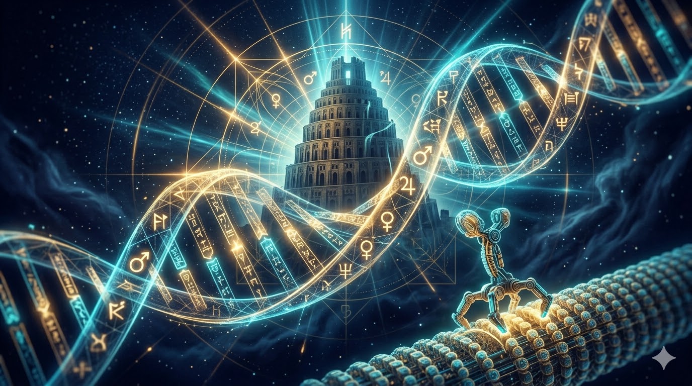 A babiloni DNS és a Teremtő zsenialitása: Miért van ennyi vallás? 🧬